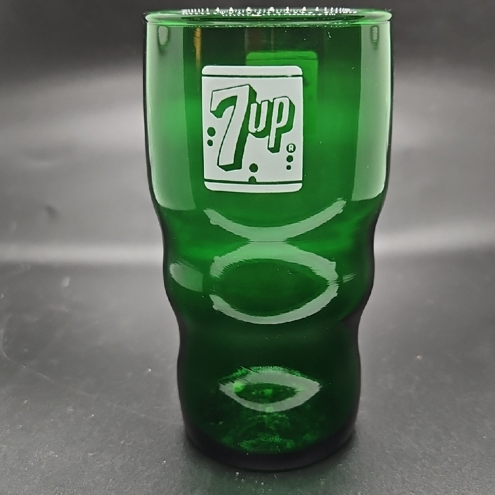 Green Glass Tumbler
